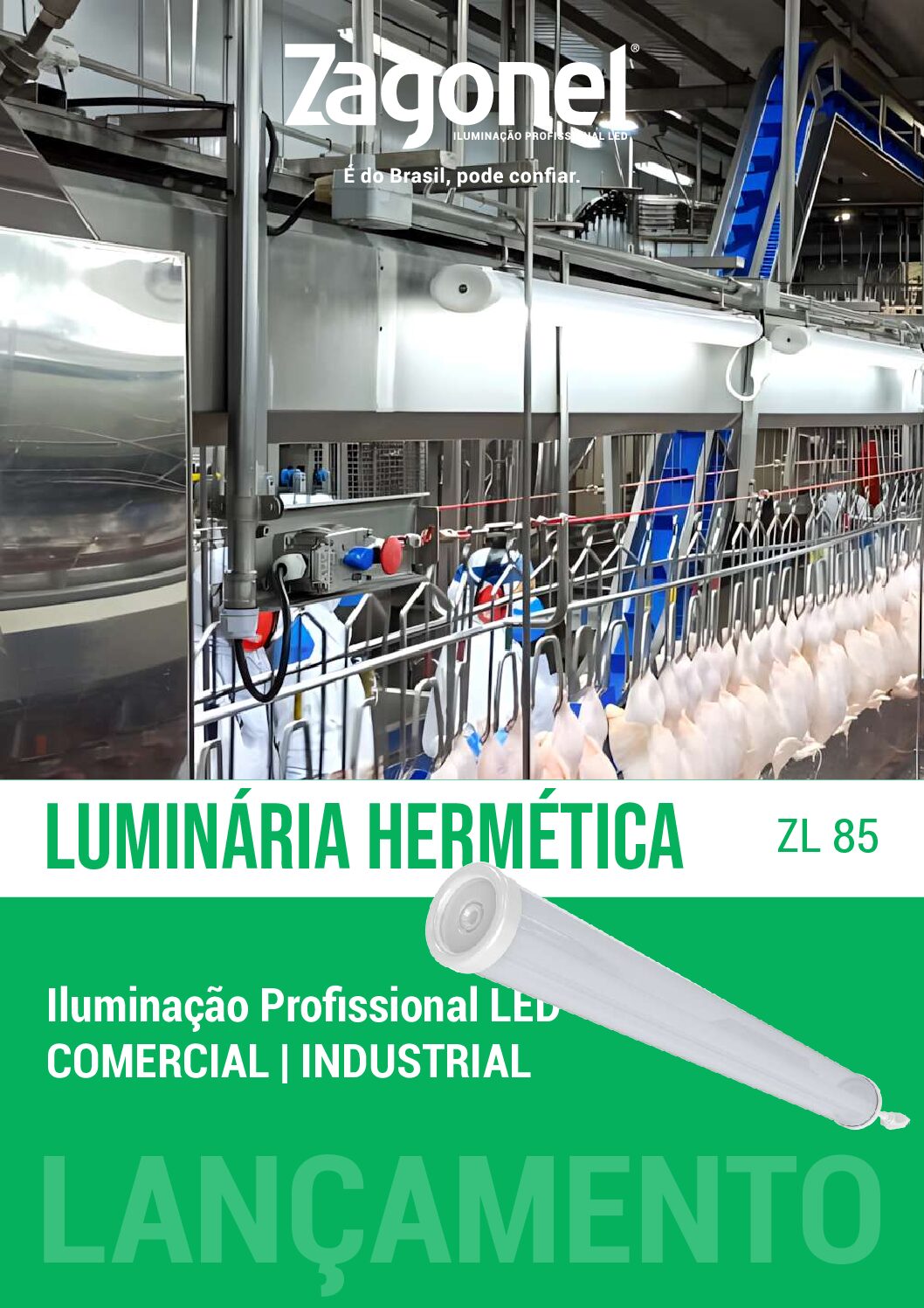 LUMINÁRIA HERMÉTICA